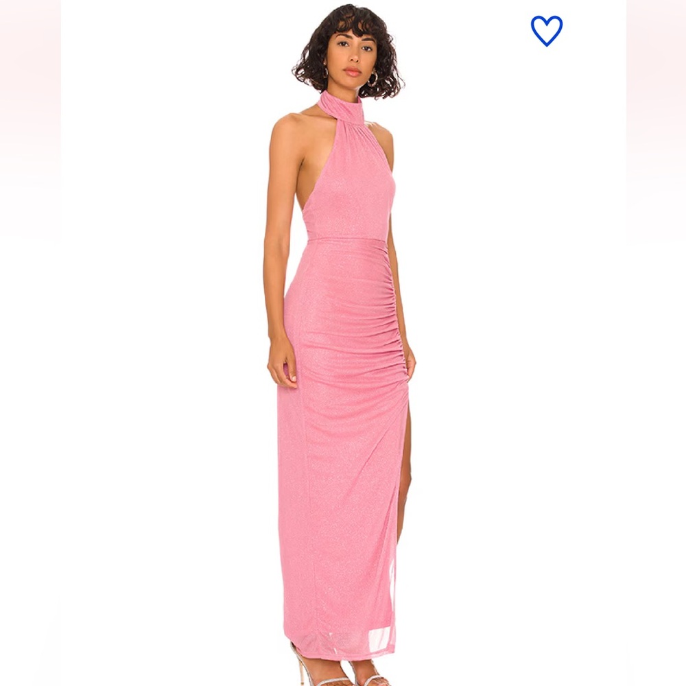 Superdown Bea Halter Maxi Dress